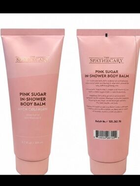 Pink Sugar In-Shower Body Balm with Collagen - Pink